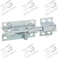 APPROVED VENDOR Door Bolt: Barrel Bolt, Zinc, 11/16 in Ht, 1 5/8 in Wd, 4 in Lg (MPN 4PB92). Key specifications — attr1020089: APPROVED VENDOR; attr1020106: Barrel Bolt.