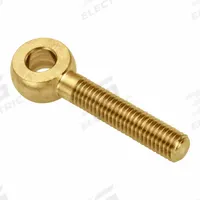 AMPG Fixed Rod End: Brass, Plain, 1 1/2 in Hole Center-to-End Lg, Right Hand, #10-32 Thread Size (MPN ZEB30-BR). Key specifications — attr952243: AMPG.