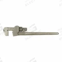 AMPCO Pipe Wrench: Aluminum Bronze, 1 15/16 in Jaw Capacity, Serrated, 8 in Overall Lg, I-Beam (MPN W-210). Key specifications — attr309808: I-Beam; attr309815: Aluminum Bronze; attr324941: AMPCO.