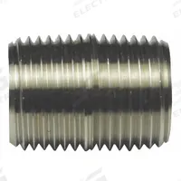 CALBRITE Nipple: 1 1/2 in Trade Size, 316 Stainless Steel, 1 3/4 in Overall Lg, Rigid Nipple (MPN S615CLCN00). Key specifications — Standards: UL File #E230584; Brand: CALBRITE; Finish: Polished; Material: 316 Stainless Steel; Item: Rigid Nipple.