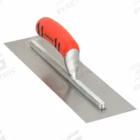 KRAFT TOOL Square End Trowel: Blade Material Carbon Steel, Blade Shape Square, 4 in Blade Wd (MPN CF217PF). Key specifications — attr1008665: Camel Back; attr1005004: KRAFT TOOL; attr1008664: ProForm.