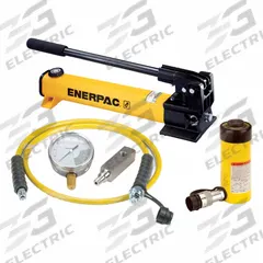 ENERPAC Cylinder and Hand Pump Set: 15 ton Cylinder Nominal Capacity, 6 in Cylinder Stroke, RC156 (MPN SCR156H). Key specifications — attr96781: GP10S; attr96779: RC156; attr96780: P392; attr98877: ENERPAC.