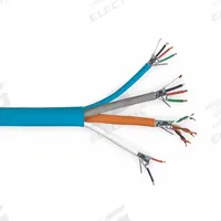 CAROL Communication Cable: 500 ft Cable Lg, (2) 22 AWG/(4) 18 AWG/(4) 22 AWG, Riser, Comm Cable, PVC (MPN 4ERS1S.38.07). Key specifications — Application: Communications; Fire Rating: Riser; Insulation Material: PVC; Jacket Material: PVC; Manufacturer Part Number: 4ERS1S.38.07; Product Type: Communication Cable; Brand: CAROL; Conductor Gauge: (4) 18 AWG.