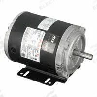 LEESON General Purpose Motors: C-Face/Rigid Base Mount, Open Drip Proof, 1/3 hp, 208-230/460V AC (MPN 056T34D15643). Key specifications — Brand: LEESON; Nameplate Voltage @ 60 Hz: 208-230/460V AC; Full Load Current @ 60 Hz: 1.5-1.5/0.75 A; Nameplate RPM @ 60 Hz: 3,450 RPM; Motor Enclosure: ODP.