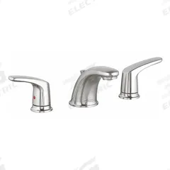 AMERICAN STANDARD Low Arc Bathroom Faucet: Colony Pro, Metal, Brushed Nickel Finish, Widespread, Arc (MPN 7075800.295). Key specifications — Includes: Drain; Brand: AMERICAN STANDARD; Series: Colony Pro.