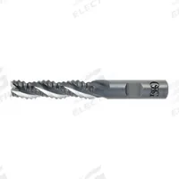 OSG Roughing End Mill: Cobalt, 3 Flute, 1-1/2" Mill Dia, 3" LOC, 5-1/2" OAL (MPN 4313500)