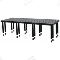 STRUCTURAL PLASTICS Plastic Shelving: 96 in x 36 in, 24 in Overall Ht, 1 Shelves (MPN S9636A). Key specifications — Resistance Properties: Corrosion-Resistant; Frame Material: Plastic; Shelving Material: High Density Polyethylene; Brand: STRUCTURAL PLASTICS.