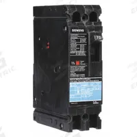 SIEMENS Molded Case Circuit Breaker: 70 A Amps, 10kA at 240V AC, Fixed, Load Side Lug, Any, ED2 (MPN ED22B070). Key specifications — Phase Connection: Any; Instantaneous Trip: Fixed; Terminal Connection: Load Side Lug; Series: ED2; Max. AIR Rating: 10kA at 240V AC.