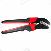 BURNDY Ratchet Crimper: 22 to 10 AWG, 10 3/8 in Overall Lg, Std Cushion Grip, Copper Cable, 22 AWG (MPN MRE1022NV). Key specifications — attr510581: BURNDY; attr510807: No; attr510795: Full Cycle Crimper.