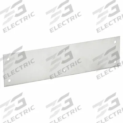 ROCKWOOD Door Push Plate: 3 in Wd, 12 in Ht - Standard Push Plates