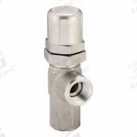 PARKER Pressure Control Valve: 15 gpm, 90 psi Max Set, Stainless Steel, 3/4 in NPT (MPN 647B-3-3/4-2). Key specifications — Brand: PARKER.