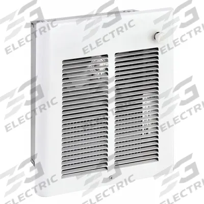 Dayton Recessed Electric Wall-Mount Heater: 1000 W/2000 W/750 W/1500 W, 208/240V AC - Compact Recessed Electric Wall Heaters