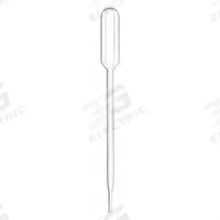 UNITED Transfer Pipette: 3 mL Capacity, Non-Sterile, Std Transfer Pipette, LDPE, 500 (MPN P31205). Key specifications — Material: LDPE; Individually Wrapped: Not Individually Wrapped; Sterility: Non-Sterile; Manufacturer Part Number: P31205; Brand: UNITED; Autoclavable: Not Autoclave Compatible; Color: Clear.
