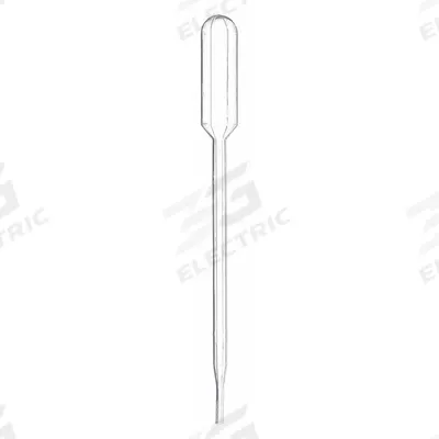 UNITED Transfer Pipette: 3 mL Capacity, Non-Sterile, Std Transfer Pipette, LDPE - Non-Sterile Transfer Pipettes