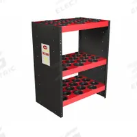 HUOT CNC ToolTower: For HSK100A Taper, 54 Compartments (MPN 13880). Key specifications — attr1032828: HUOT; attr1036351: 13880.