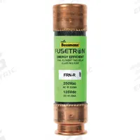 BUSSMANN Fuse: Class RK5, FRN-R Series, Time-Delay, 60 A, 250 V AC, 125 V DC, Non-Indicating (MPN FRN-R-60). Key specifications — Series: FRN-R.