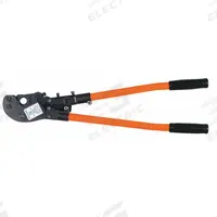 THOMAS & BETTS Ratchet Crimper: 26 in Overall Lg, TBM5-S, Manual, Deluxe Cushion Grip. Key specifications — attr510626: THOMAS & BETTS; attr510889: Yes; attr510877: Crimper; attr545986: Compression Lugs and Splices.