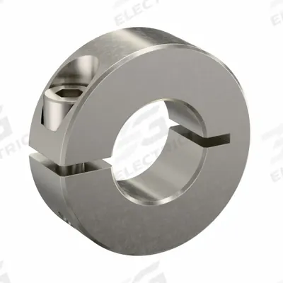 RULAND MANUFACTURING Shaft Collar: 1-Piece, Inch, Round, Clamp-On, 5/8 in Bore Dia - Stainless Steel Shaft Collars