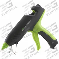 SUREBONDER Glue Gun: PRO2-100, Corded, 2.5 lb/hr, Finger Trigger Actuator, 120V. Key specifications — Standards: C-US; Voltage: 120V; Output Rate: 2.5 lb/hr; Series: PRO2-100; Brand: SUREBONDER.