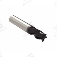 WIDIA HANITA Corner Radius End Mill: Carbide, AlTiN Coated, 4 Flute, 3/8" Mill Dia, 1/2" LOC, 2" OAL (MPN 4X4EE10004RAT WS15PE)