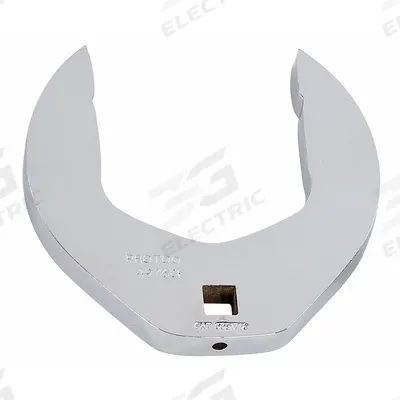 PROTO Crowfoot Socket Wrench: Alloy Steel, Chrome, 3/8 in Drive Size - SAE Open End Crowfoot Wrenches
