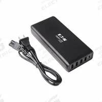 EATON TRIPP LITE Device Charging Station: (4) USB A Ports/USB C Port, Power Cord, 3 in Overall Wd (MPN U280-005-WS4C1). Key specifications — attr114785: Power Cord; attr117154: EATON TRIPP LITE; attr114784: USB-IF Certification Ensures Rigorous Testing and Top-of-the-Line Performance.