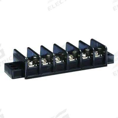 APPROVED VENDOR Barrier Terminal Strip: 6 Poles, 22 AWG – 10 AWG For Wire Sizes - Surface Mount Barrier Strips
