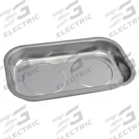 APPROVED VENDOR Parts Tray: Rectangular Tray, 5 1/2 in Overall Lg, 9 1/2 in Overall Wd, 1 1/2 in Ht (MPN 10E752). Key specifications — Includes: Non-Scratch Magnet Cover; Holder Type: Rectangular Tray; Brand: APPROVED VENDOR.
