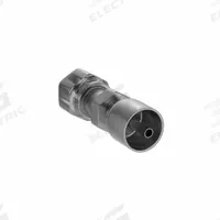 PARKER Hydraulic Crimp Fitting: Steel x Steel, Straight, -4 For Hose Dash Size, Female x Genderless (MPN 1JS43-8-4). Key specifications — Fitting Gender: Female x Genderless; Fitting Connection Type: ORS x Crimp; For Hose Dash Size: -4; Thread Size: 0.511"-27; Brand: PARKER.