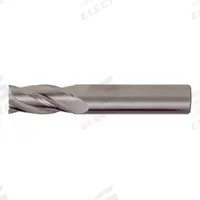 CLEVELAND Corner Radius End Mill: Carbide, TiAlN Coated, 4 Flute, 3/16" Mill Dia, 1" LOC, 0.045" Rad (MPN C81842)