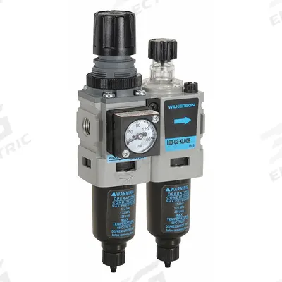 WILKERSON Filter/Regulator/Lubricator: 1/4 in NPT, 28 cfm, 250 psi Max Op Pressure - Wilkerson Filter, Regulator & Lubricators (FRLs)