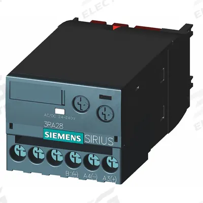 Siemens Timing Relay: Off Delay, 0.05 sec – 100 sec, 1NO - Front-Mounted IEC Delay Timers