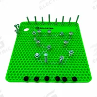 BOLTSTER Silicone Fastener Organizer: Red, 3/8 in Overall Wd, 10 in Overall Lg, Silicone (MPN BTS-100001G). Key specifications — Material: Silicone; Brand: BOLTSTER; Color: Red; Product Type: Tool Organizer.