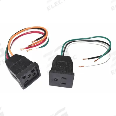 Dayton Motor Receptacle: Evaporative Coolers - Motor Power Cord Sets