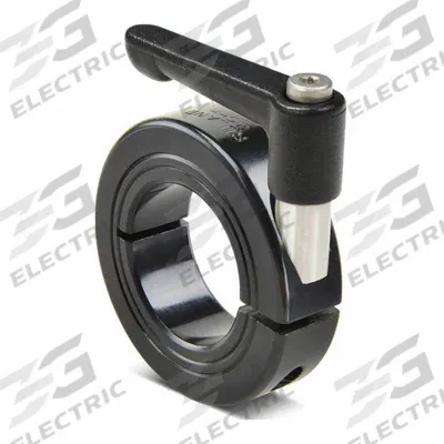 RULAND MANUFACTURING Quick Clamping Shaft Collar: 3 in Bore Dia, Round, 1215, Carbon Steel - Steel One-Piece Clamping Lever Shaft Collars
