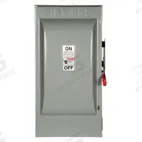 SIEMENS Safety Switch: Fusible, 200 A, Three Phase, 240V AC, Galvanized Steel, Indoor/Outdoor (MPN HF324NR). Key specifications — Brand: SIEMENS.