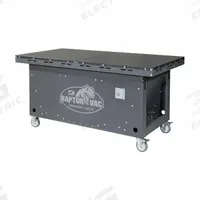 DYNABRADE Downdraft Table: 36 in W x 72 in L, 2,500 cfm, 460V AC (MPN 66745). Key specifications — attr1088547: DYNABRADE.