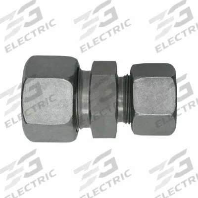 BRENNAN INDUSTRIES Compression Tube Straight: 20 mm OD x 16 mm OD size - Metric Flareless Bite Type Stainless Steel Compressin Fittings