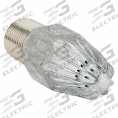 EXAIR Air Gun Nozzle: Aluminum/Zinc, 2 1/4 in Extension Lg, 3/8 in Male NPT Thread Size (MPN 1105). Key specifications — attr66384: Hard-Hitting Force; attr66393: Aluminum; attr66401: Yes.