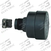 WERMA Buzzer: Buzzer Sound, 0.73 W Watt, 24V AC/DC, Indoor/Outdoor, 10901075, 52 mm dia. Key specifications — Brand: WERMA; Color: Black; Operating Voltage: 24V AC/DC.