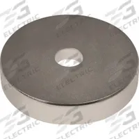 MAG-MATE Rare Earth Magnet: Neodymium, 1 in Outside Dia, 0.125 in Thick, Ring Magnet, 42, Round (MPN CMP101812P2N42). Key specifications — Color: Silver; Max Pull Force: 36.85 lbf.