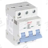 DAYTON IEC Supplementary Protector: 50 A Amps, 7.5kA at 480V AC, Screw Clamp, NDB2-63, 480V AC (MPN 5ZVD1). Key specifications — Terminal Connection: Screw Clamp; Series: NDB2-63; AC Voltage Rating: 480V AC; DC Voltage Rating: Not Rated; Max. AIR Rating: 7.5kA at 480V AC; Brand: DAYTON.