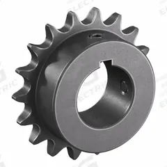 TSUBAKI Single Strand Sprocket: 40, For 1/2 in Chain Pitch, 1 1/4 in Bore Dia, 18 Teeth, Steel (MPN 40B18F-1 1/4). Key specifications — Brand: TSUBAKI.