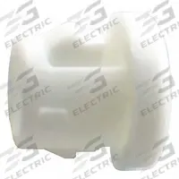 APPROVED VENDOR Insulating Bushing: 0.875 in Hole Dia, For 0.125 in Panel Thick, White, 25 PK (MPN 1EMJ2). Key specifications — Brand: APPROVED VENDOR; Color: White.