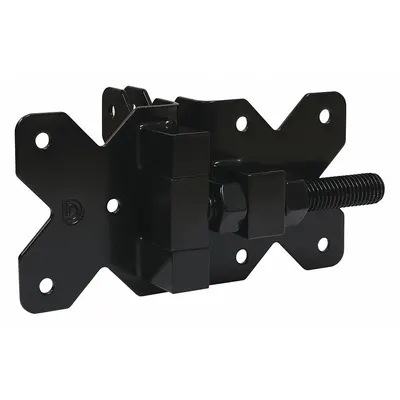 D&D Gate Hinge: Stainless Steel, 3 1/2 in Leaf Ht, 3 1/8 in Leaf Wd - Gate Hinges