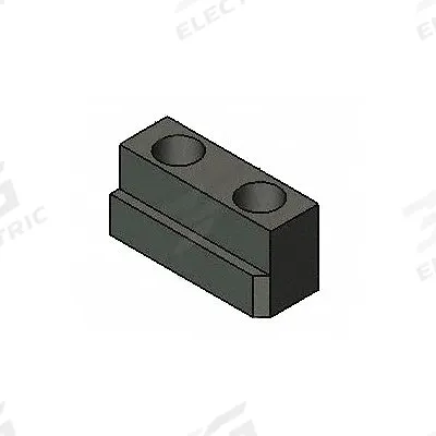 ABBOTT WORKHOLDING PRODUCTS Lathe Chuck Jaw Nut: 1.5 mm X 60° Serrated - Lathe Chuck Jaw Nuts