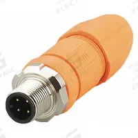 IFM M12 Circular Connector: A Coded, 4 Pin, M12 Male Thread, IP65/IP67/IP68/IP69K, Screw Terminals (MPN EVC812). Key specifications — Connector Body Type: Pin; Coding: A; Brand: IFM; Voltage Rating: 250V AC; Thread Size: M12; Mounting Type: Front Mounting; Mounting Style: Male Thread; IP Rating: IP68.