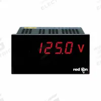 RED LION AC Volt Meter: 115 V AC – 230 V AC, 0.56 in Digit Ht - Max., 1/8 Cutout DIN Size, PAXLVA00. Key specifications — Manufacturer Part Number: PAXLVA00; Accuracy: +/-0.1%; Digital Display Screen Color: Red; Digital Display Screen Type: LED; Includes: Mounting Clip; NEMA Enclosure Rating: 4X; Product Type: AC Volt Meter; Series: PAX.