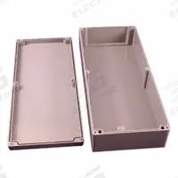 HAMMOND Enclosure: Polyester, 23 in x 9 in x 5 in, NEMA 4/4X, Solid Cover, Screw On (MPN 1590ZGRP263). Key specifications — Brand: HAMMOND; Closure Method: Screws; Enclosure Material: Polyester; Knockouts: Not Included.