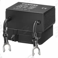 SIEMENS Surge Supressor: Surge Supressor, 3RT19561CC00. Key specifications — Manufacturer Part Number: 3RT19561CC00; Brand: SIEMENS; Compatible with Series: 3RT1, S6-S12 Frame Contactors.